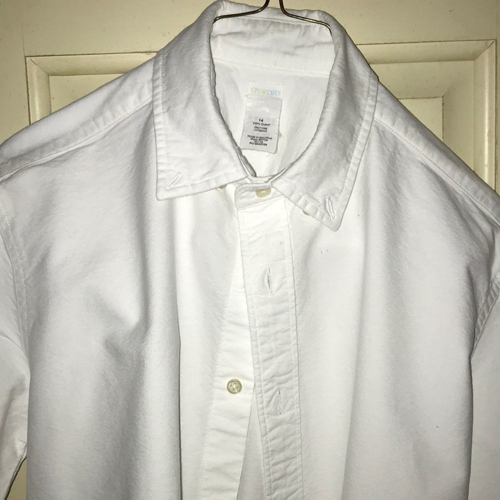 J Crew Crewcuts LS button down